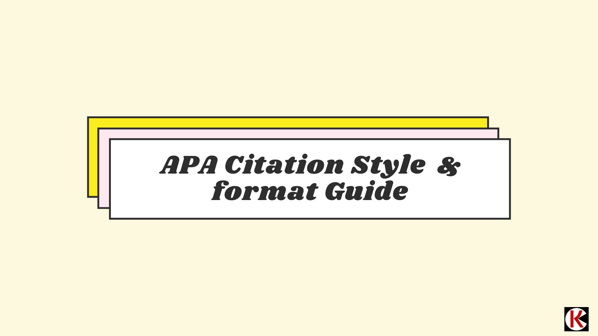 APA Citation Style Guide and sample paper