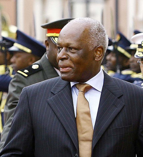 José Eduardo dos Santos –Angola president-