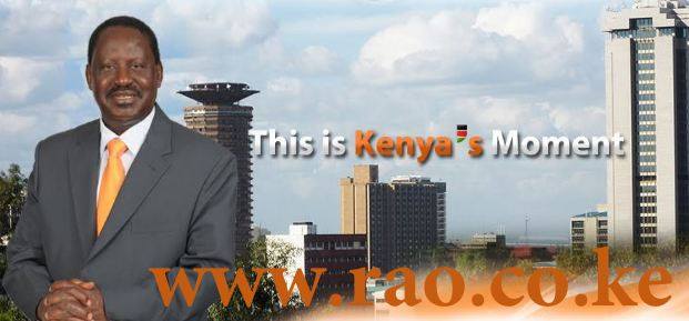 Raila Odinga website www.rao.co.ke