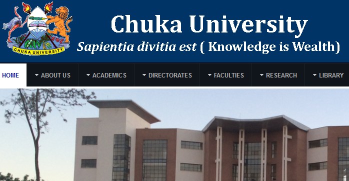 KUCCPS list of students admitted to Chuka University and admission requirements
