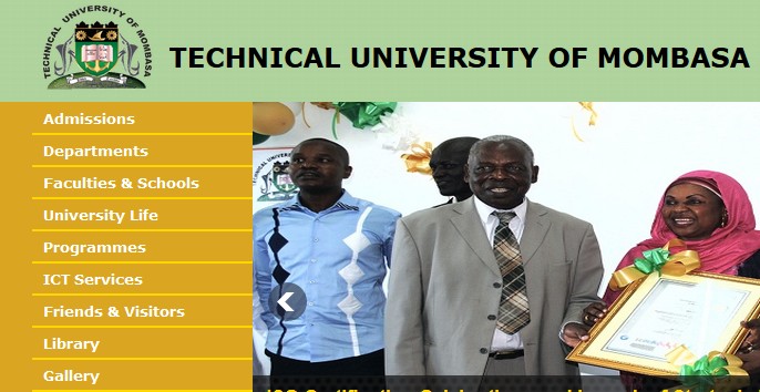technical university of mombasa admissions