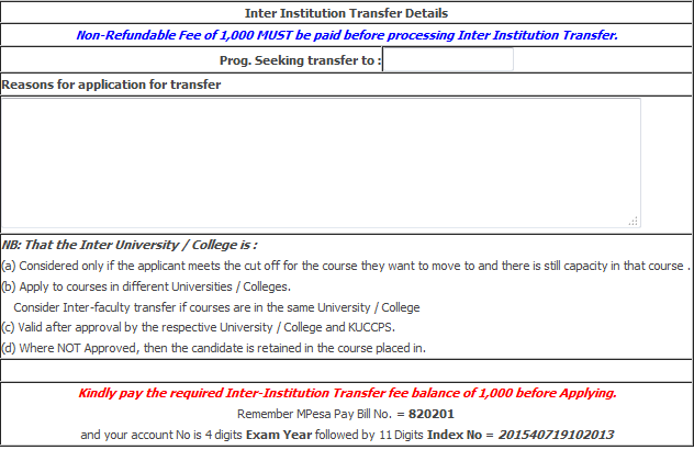 Inter University Transfer: KUCCPS Procedure of inter ...