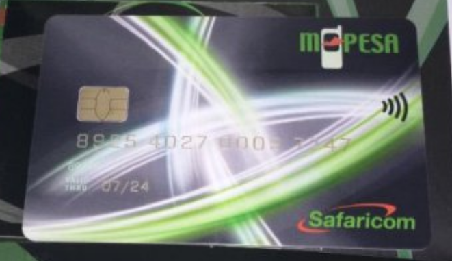 Safaricom Lipa na mpesa card, debit visa payment card