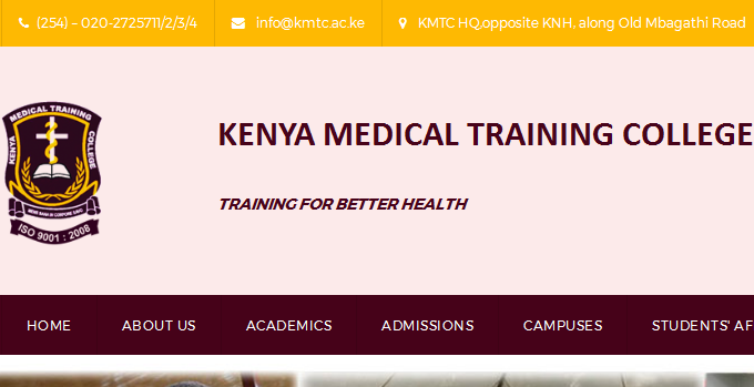 KMTC 2017 successful list of candidates for march intake selected candidates