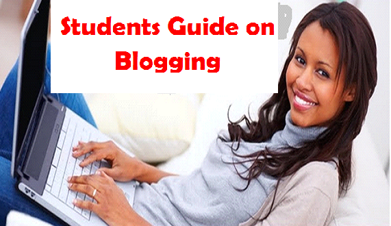 students blogging making money online from website