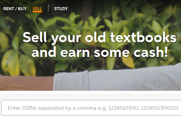 where to sell text books online in person, old, used Chegg
