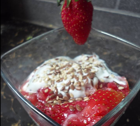Recipe: How to prepare Strawberry Multi Seed Parfait