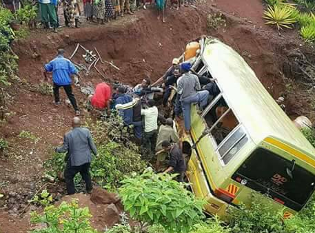 32 students of St. Lucky Vincent die in a road accident, Karatu