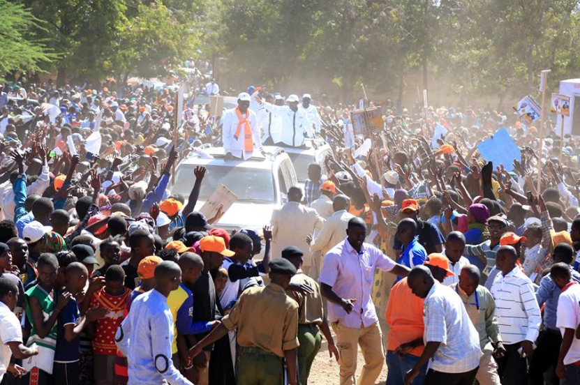 NASA in Isiolo County for political rally