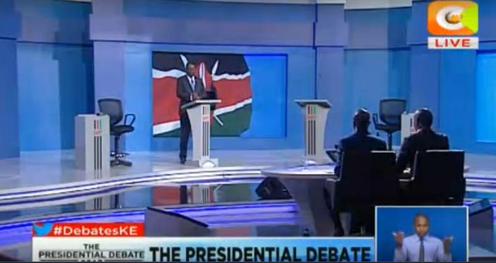 Presidential Debate in Kenya (Full Video) ,Raila Odinga, Monday 24th July 2017 uhuru kenyatta