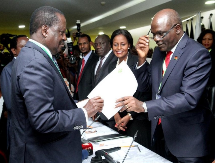 Raila Odinga NASA Issues Fresh Demands to IEBC ahead of repeat elections