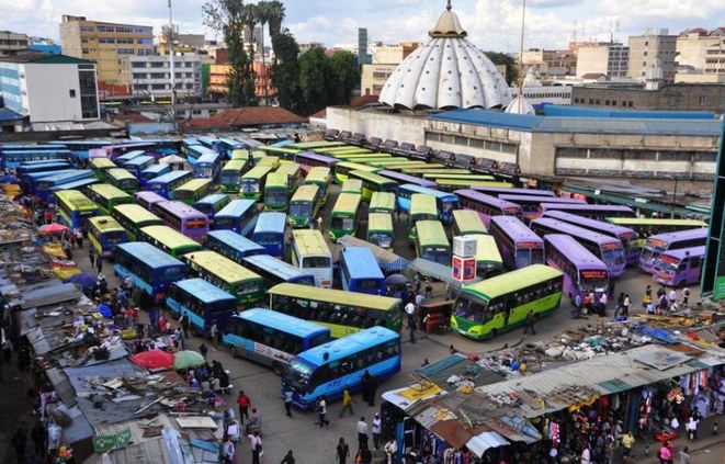 Most Common Bus Stations in Nairobi, Matatu stages, terminus