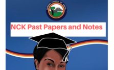 NCK Past Papers, Revision Exam paper 1, 2, 3, 4 and pdf notes (Download)