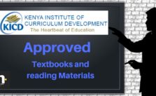 Ministry of education approved religious studies textbooks for pp1, pp2 and daycare