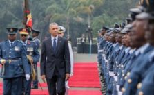 Obama visit to Kenya on July 2018 and his tour to Alego Kogelo to launch Sauti Kuu Foundation Launch