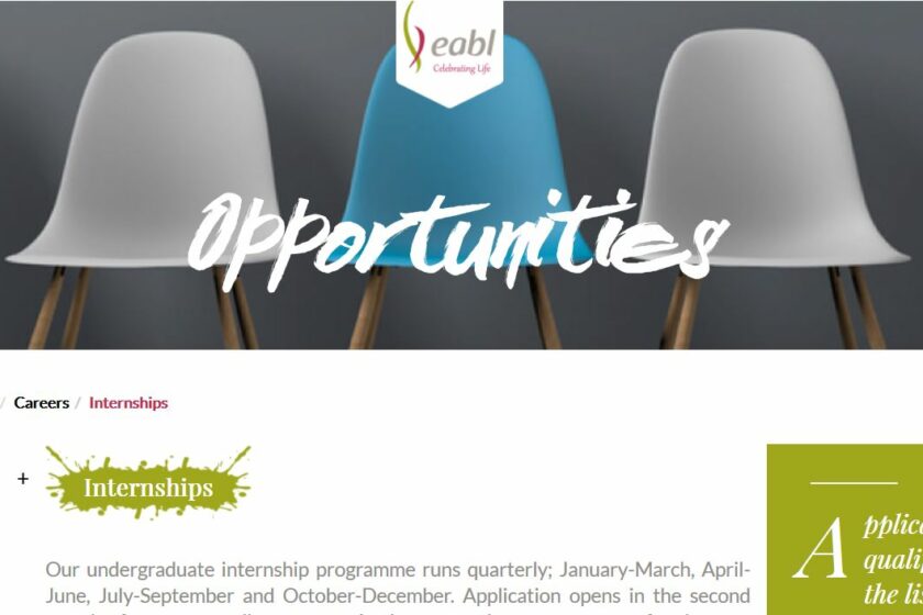 EABL Job, Internship Requirements and sample interview questions pdf