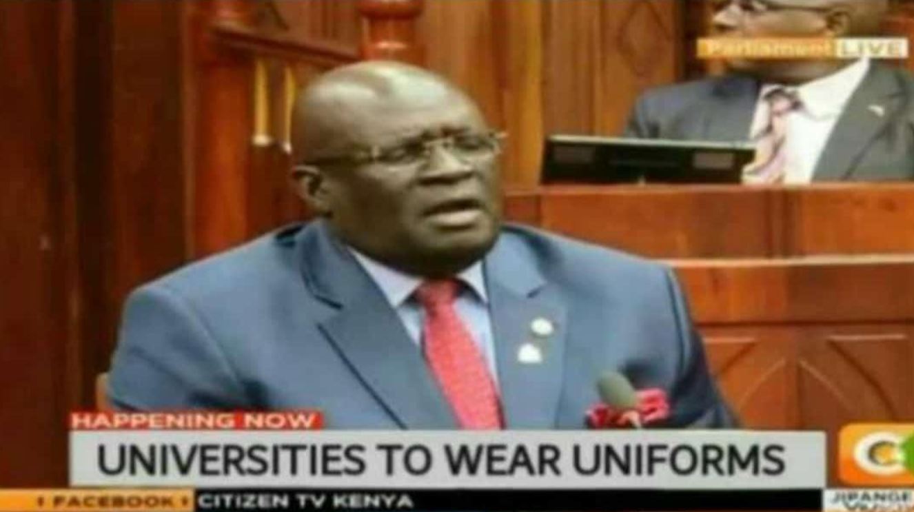 Circulating statement University students to wear school Uniform attributed to Magoha is fake news