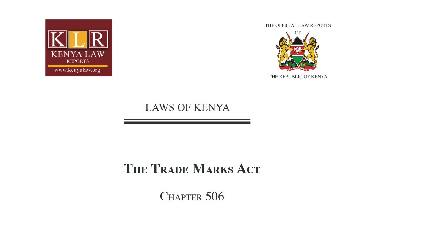 Procedure of How To Register a Trademark in Kenya for Symbol, Word and Desig