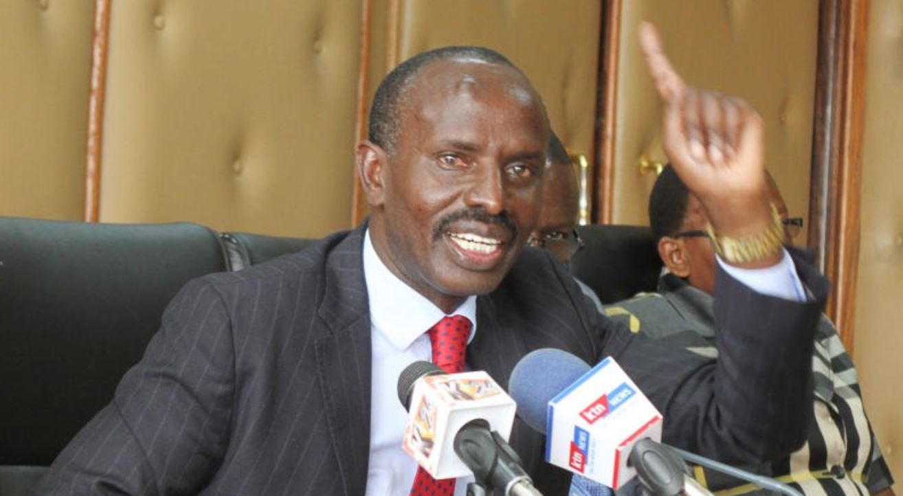 Chaos at KNUT Headquarter as rival members want Wilson Sossion kicked out