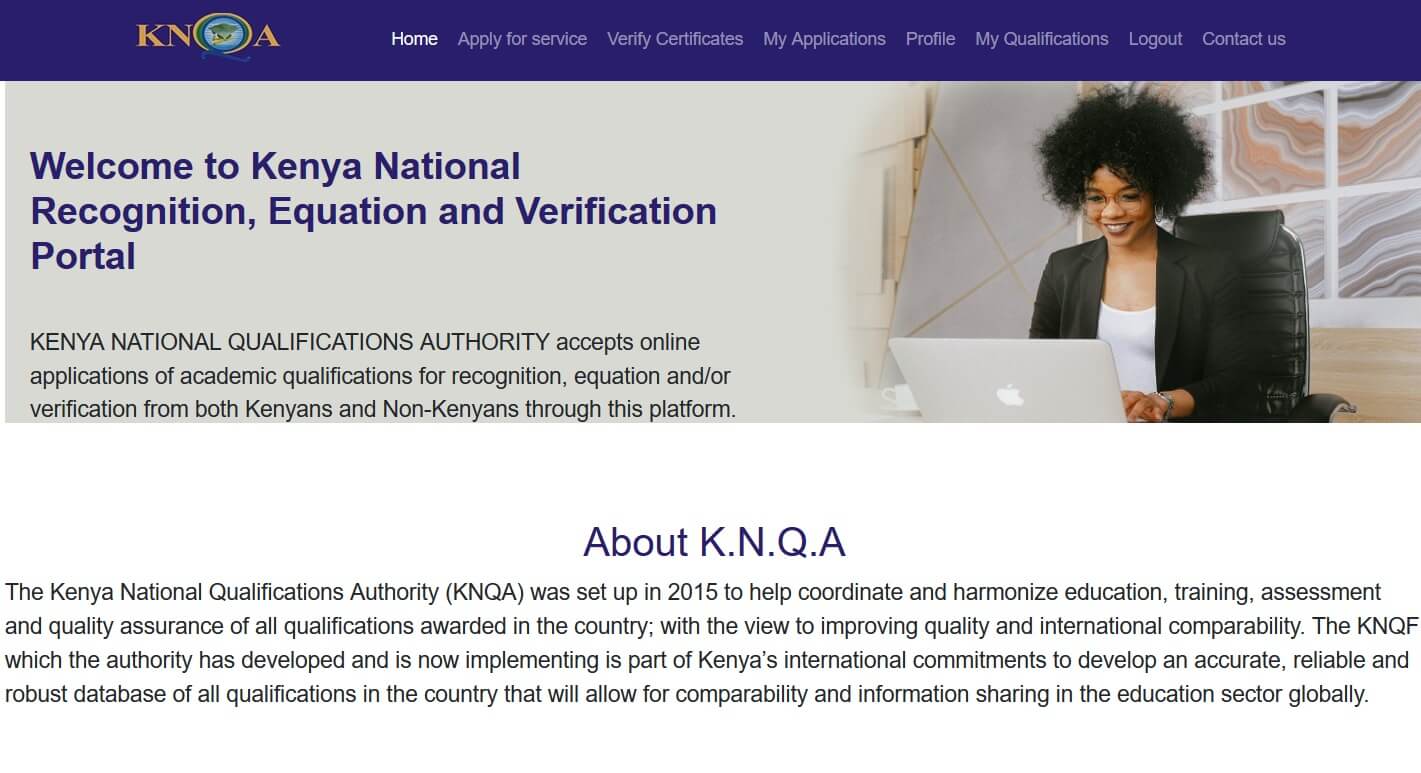 Equation and verification of qualification certificates in Kenya