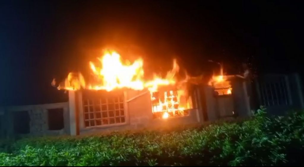 Bungoma boys school dormitory fire incident