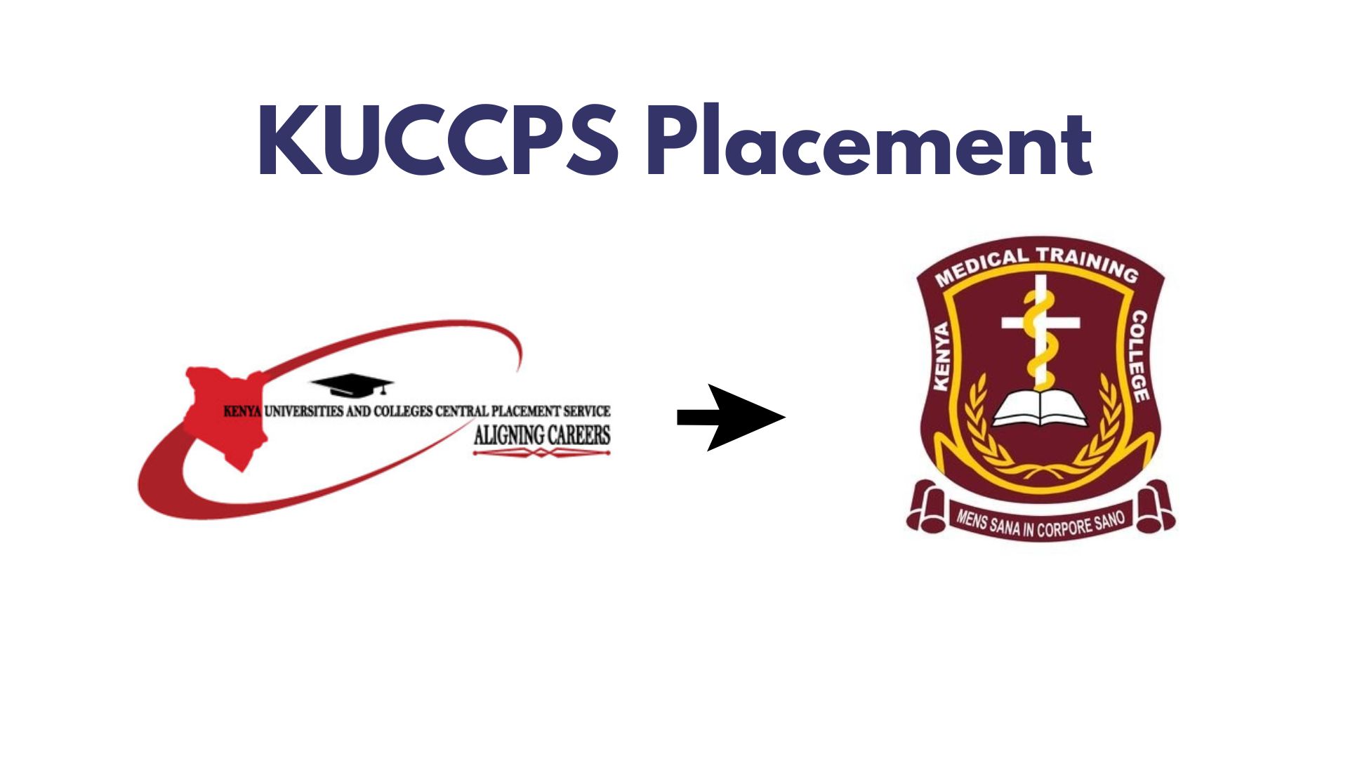 KMTC course application through KUCCPS Portal now open